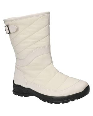 Bella Vita Quilted Waterproof Boot - Natural