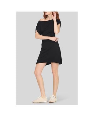 Project Social T Violeta Asymmetrical Minidress - Black