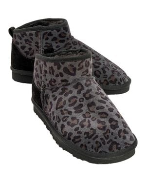 Forever & Always Shoes Zaz Leather Boot - Black