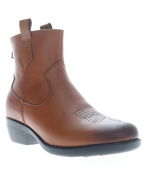 Propet Maisie Western Boot - Brown