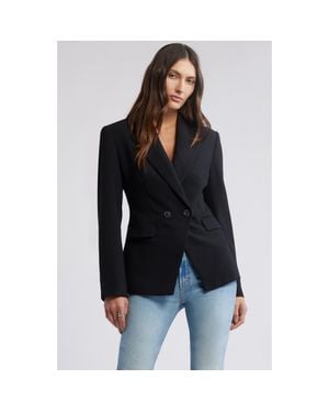 Open Edit The Icon Hourglass Blazer - Black
