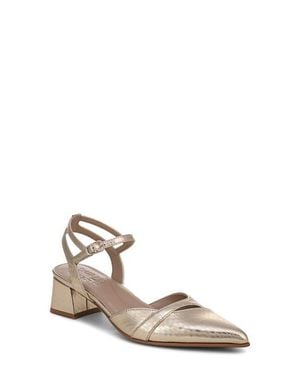 Naturalizer Merritt Slingback Pointed Toe Pump - Natural