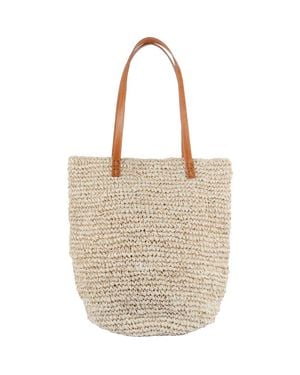 Jelavu Hamptons Raffia Tote - Natural