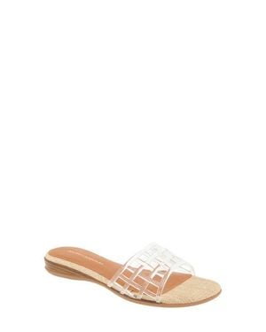 Andre Assous Nabil Jelly Slide Sandal - Natural