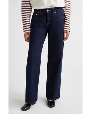 Sandy Liang Taro Bootcut Jeans - Blue
