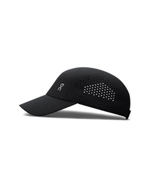 On Shoes Lightweight Baseball Cap - Black