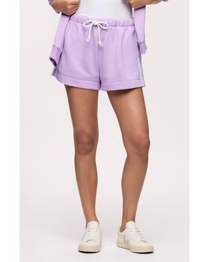 nuuds French Terry Track Shorts - Pink