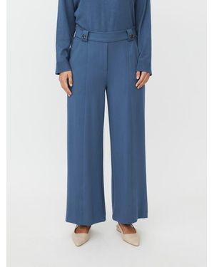Masai Mapaxora Cropped Wide Leg Pants - Blue