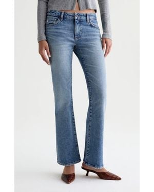 AG Jeans Angel Low Rise Bootcut Jeans - Blue