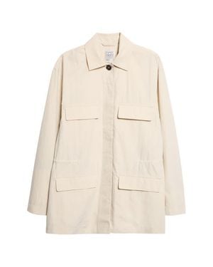 TOTEME Oversize Utility Jacket - Natural