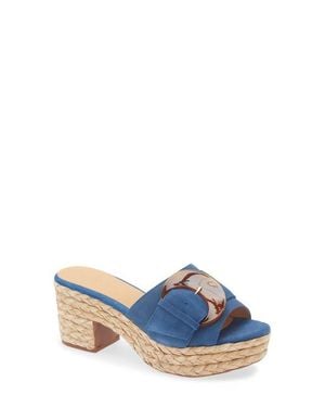 Chocolat Blu Garlyn Platform Sandal - Blue