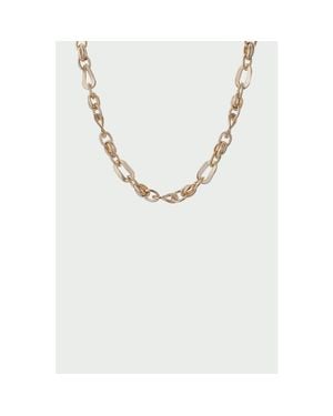 TUTTI Wave Chain Necklace - White