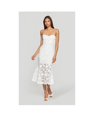 Generation Love Makaia 3D Butterfly Lace Dress - White