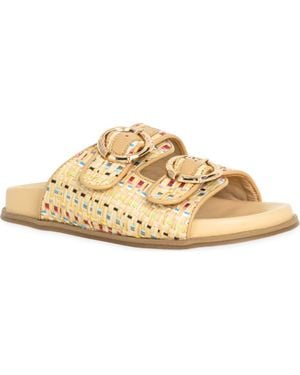 Shu Shop Kids' Lori Mini Slide Sandal - Metallic