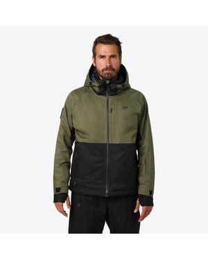 Mobile Warming Denali Heated Waterproof Snow Jacket - Green