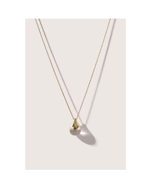 Otiumberg 14Kt Vermeil Stilla Quartz Necklace - Metallic