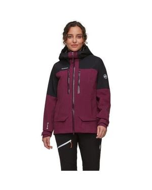 Mammut Crater Pro Hs Hooded Jacket - Purple