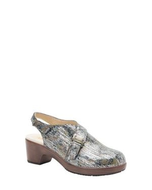 Alegria By Pg Lite Maribel Baroque Leather Clog - White