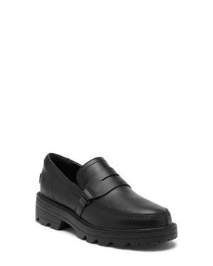 Sorel Revel Ave Leather Loafer - Black