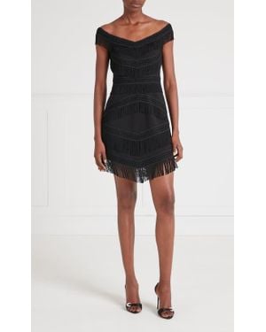 Temperley London Fringe Dress - Black