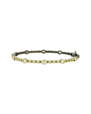 Freida Rothman Teardrop Station Hinge Bangle - Multicolor