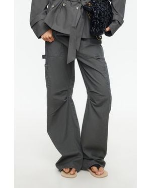Lioness Miami Vice Low Rise Carpenter Pants - Black