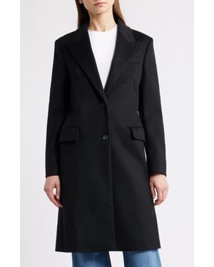 BOSS Classin Wool Coat - Black