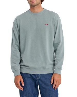 Quiksilver Saltwater Oversize Crewneck Sweatshirt - Gray