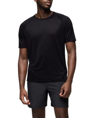 Prana Natural Flow Performance Short Sleeve T-Shirt - Black