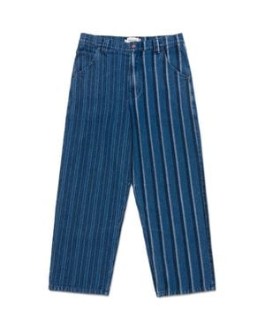 Honor The Gift Honor Inc Mixed Stripe Jeans - Blue