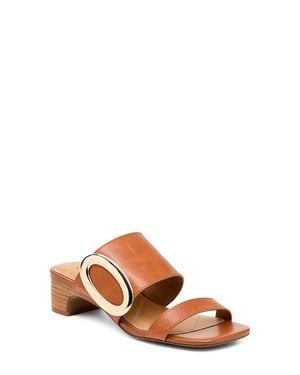 Kelsi Dagger Brooklyn Ava Block Heel Sandal - Brown