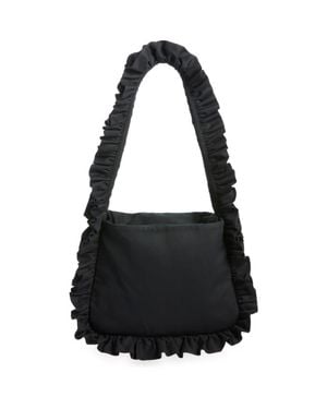 Baggy London Big Baggy Shoulder Bag - Black