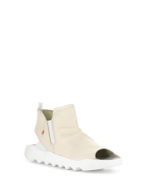 Softinos Wish Platform Wedge Sandal - Natural