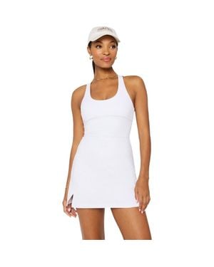 Fabletics Define Performance Dress Classic Mini - White