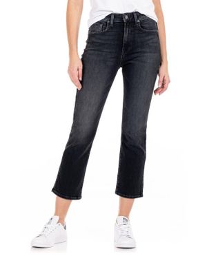 MODERN AMERICAN Crop Straight Leg Jeans - Blue