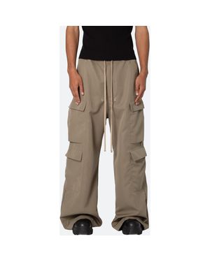 MNML Rave Oversize Double Cargo Pocket Pants - Brown