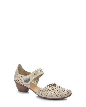 Rieker Mirjam D'Orsay Pump - White