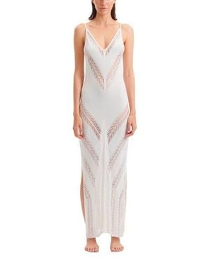 Moeva Mimi Cover Up Dress Resortwear - White