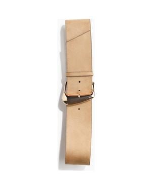 H&M Wide Belt - Natural