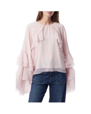 DO by Dee Ocleppo Jovanna Ruffle Top - Red