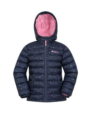 Mountain Warehouse Childrens/Kids Seasons Stars Padded Jacket - Blue