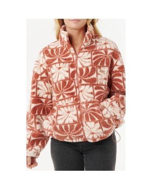 Rip Curl Williams Fleece Jacket - Red