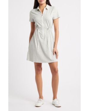 Tommy Bahama Abby Puerto Palms Shirtdress - Gray