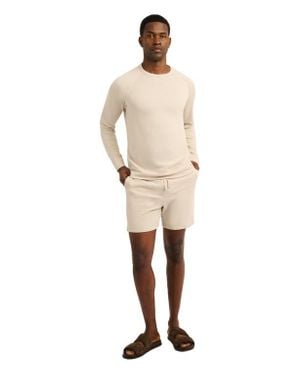 Onia Slub Terry Crewneck Sweater - Natural