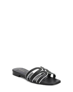Bruno Magli Flore Slide Sandal - White
