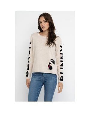 Lisa Todd Beach Bunny Sweater - White