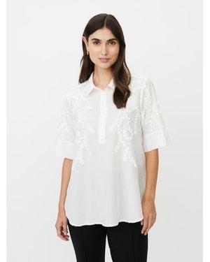 Masai Maginovelle Embroidered Shirt - White