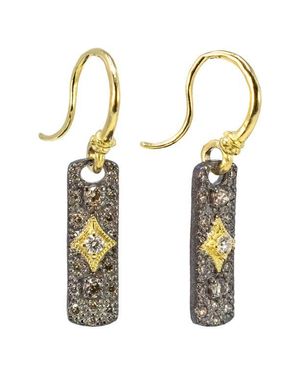 Armenta Crivelle Diamond Drop Earrings - White