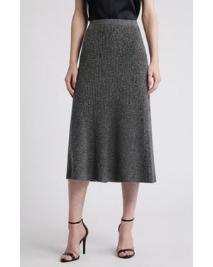 Kobi Halperin Femi Knit Cashmere Blend Skirt - Gray