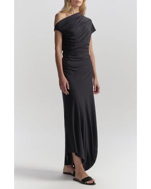 A.L.C. Halle Jersey Midi Dress - Blue